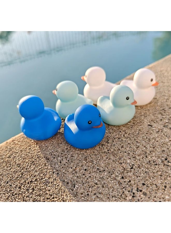 42 Cool Summer Vinyl Ducklings Colorful PVC Duck Decor for Party Preparation Kids Bathroom Accessories Party Favors No Electricity Needed Durable Material Vibrant Colors - Image 2