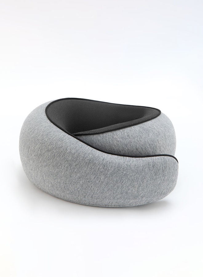 Hanayo Neck Pillow Travel Neck Pillow Practical Ergonomic Travel Pillow Aircraft Memory Foam Neck Pillow for Camping Trips Office Hotel Travel(Grey) - Image 2