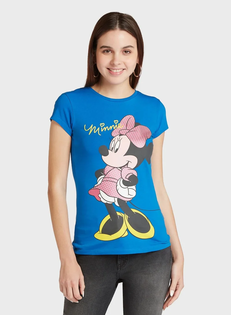 SP Characters Minnie Mouse Graphic T-Shirt