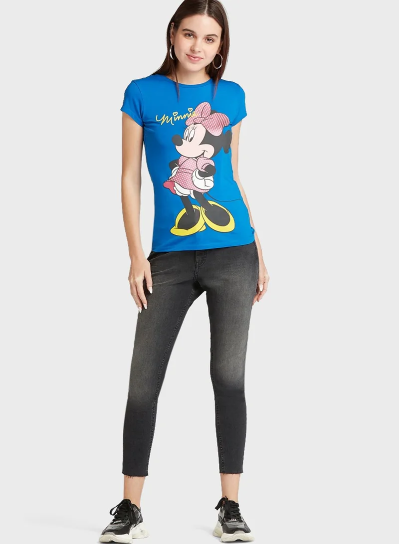 SP Characters Minnie Mouse Graphic T-Shirt