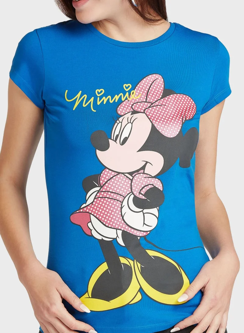 SP Characters Minnie Mouse Graphic T-Shirt