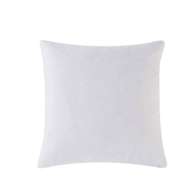 HOMESJUN Feather and Down Pillow Insert 30x30 Square Decorative Throw Pillow Insert Cotton Cover White