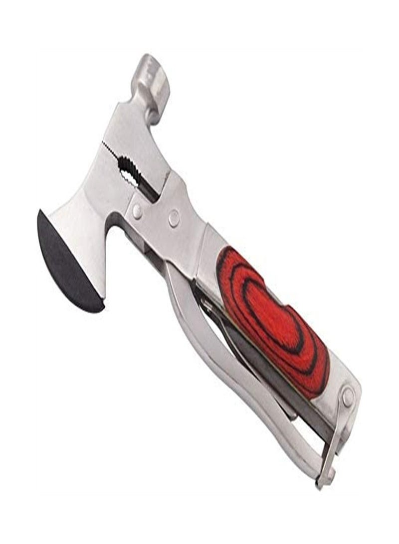 Goolsky مجموعة أدوات متعددة من مطرقة الفولاذ المقاوم للصدأ وسكين الجيش - Image 1