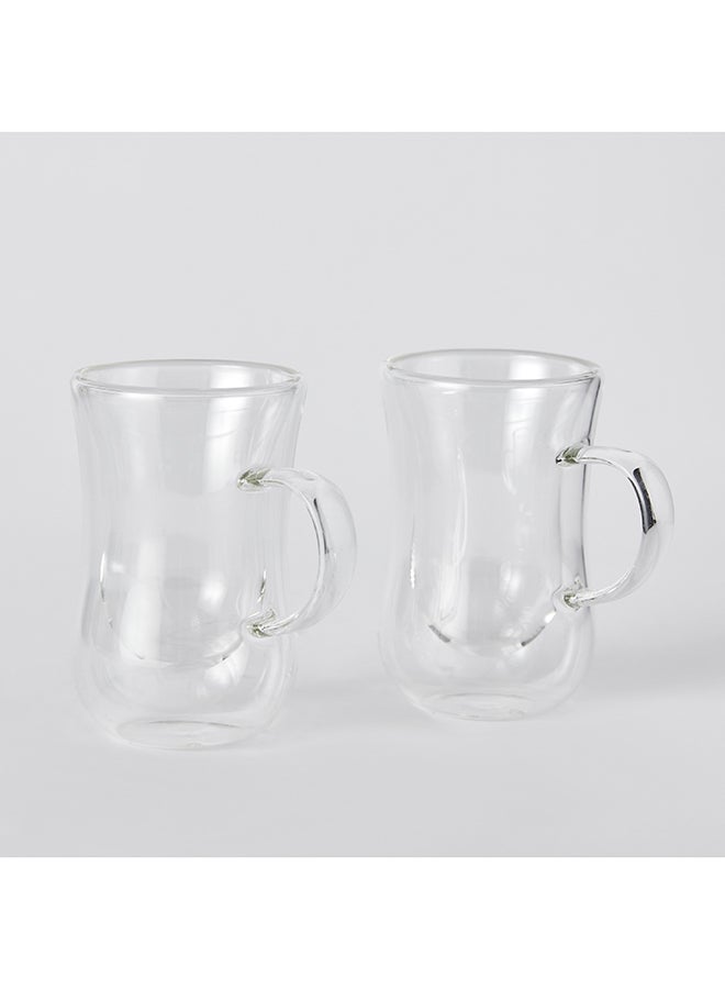 Home Box Sip Savor 2-Piece Double Wall Mug Set 100 ml - Image 5