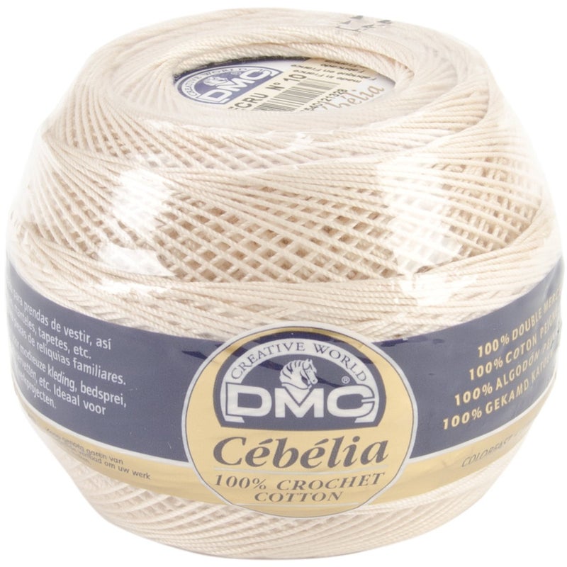 DMC/Cebellia Crochet Cotton Size 10, Ecru