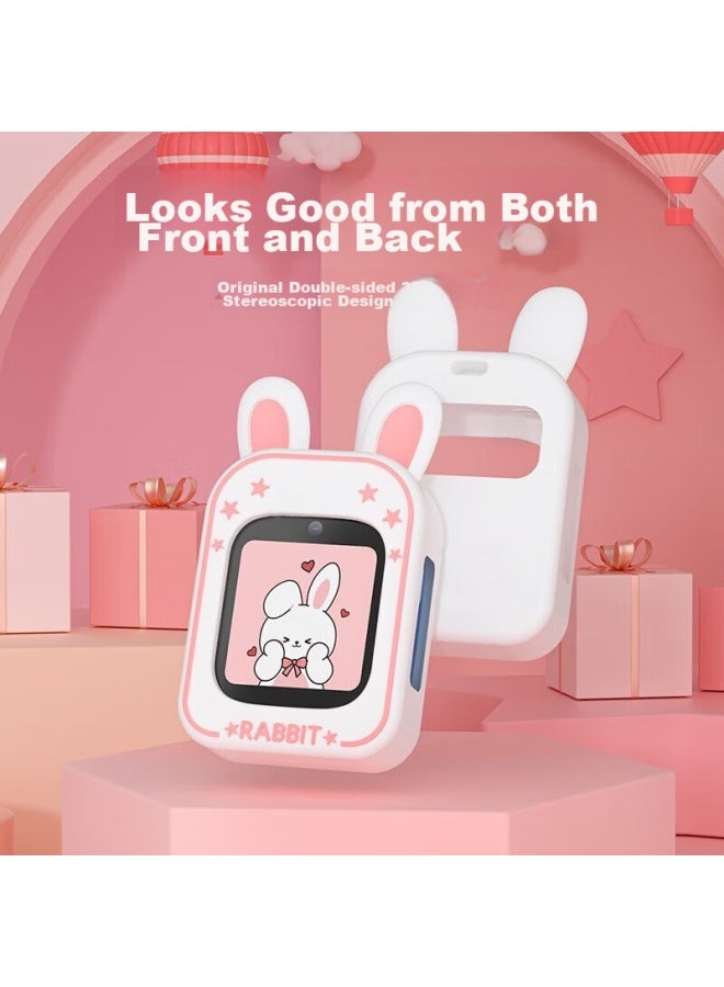 Chensong متوافق مع Xiaomi Mi Bunny سوار ساعة ذكية للأطفال 2s/4c/5c/6c/c7a، غطاء واقي، حافظة تعليق، سيلكون سوار عنق مضاد للفقد، غطاء واقي - Image 3