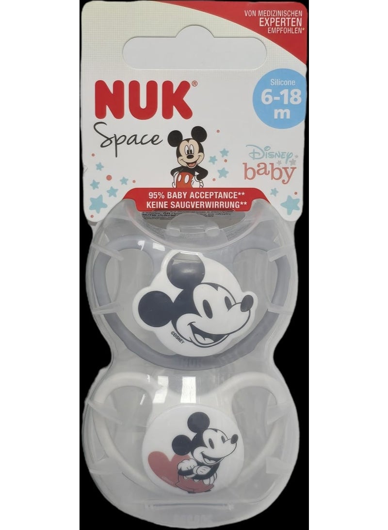NUK PACI S12 SPACE MICKEY A