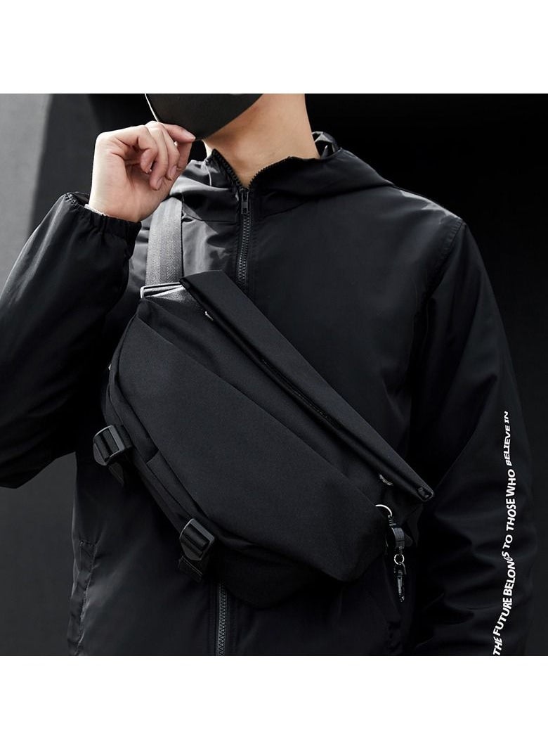 SKT Shiketro - New men's casual shoulder buckle bag - Image 1