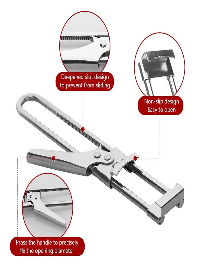 eispap Jar & Bottle Opener, Adjustable Multifunctional Stainless Steel Can Opener Jar Lid Gripper, Manual,Kitchen Accessories - Image 5