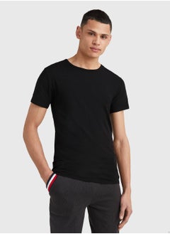 Men's 3-Pack Premium Essential Stretch T-Shirts, Black