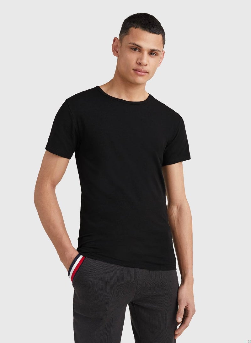 TOMMY HILFIGER 3-Pack Premium Essential Stretch T-Shirts - Image 2