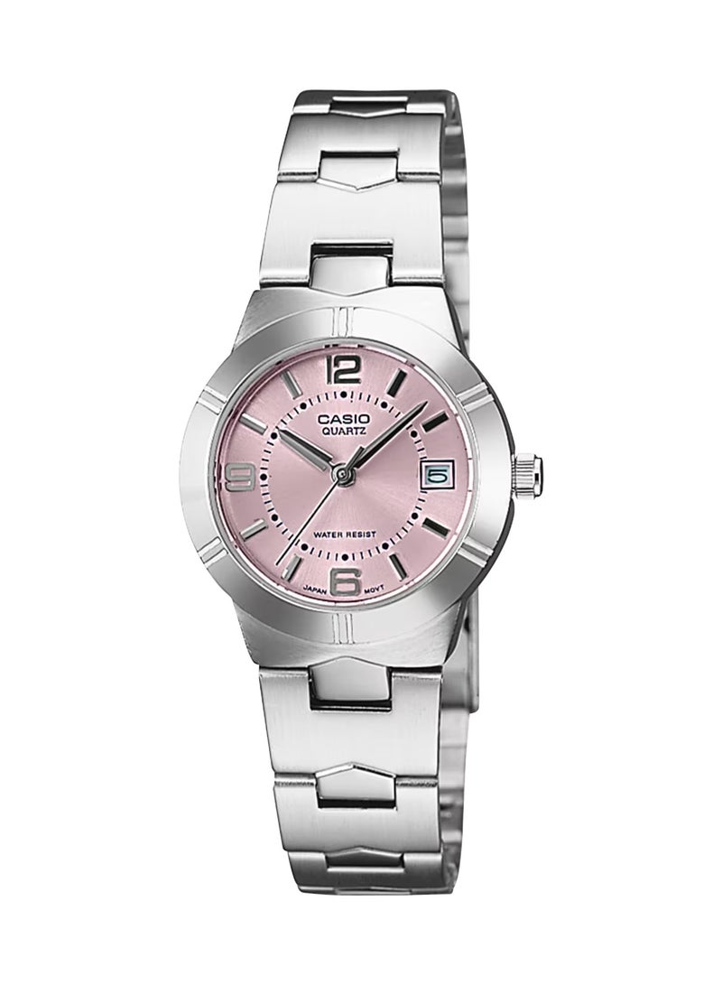 Women's Stainless Steel Analog Wrist Watch LTP-1241D-4A