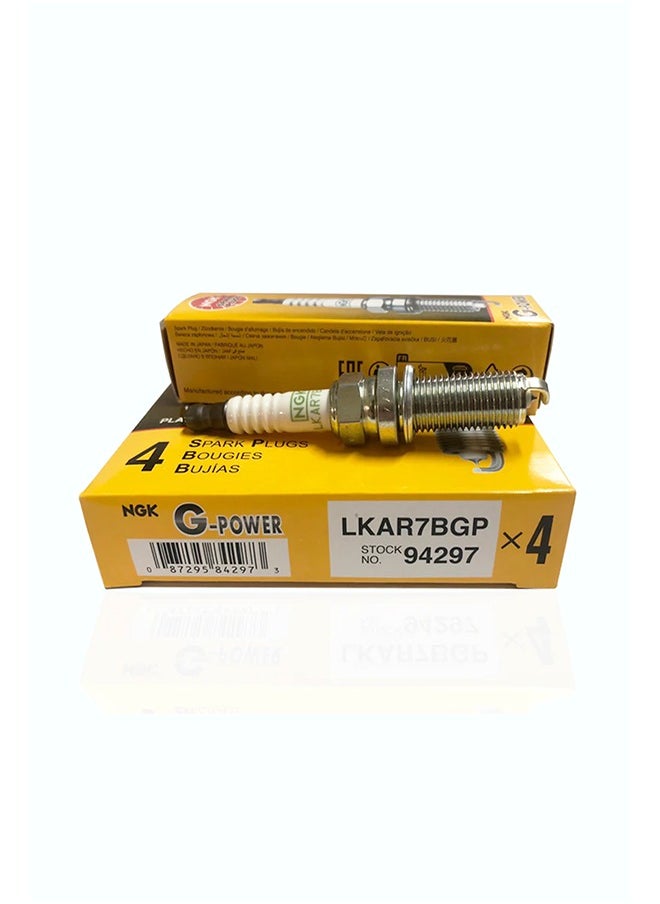 NGK 94297 LKAR7BGP G-Power Platinum Spark Plugs 