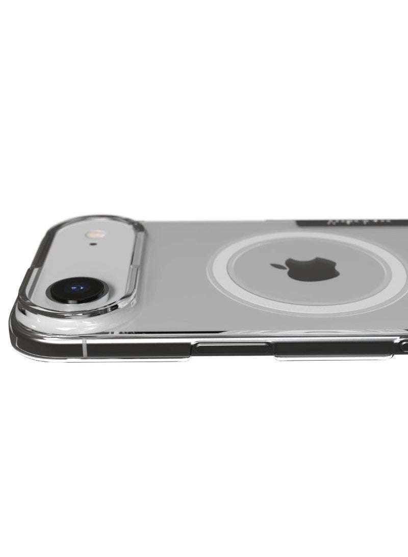 Nudient Thin Case w/ MagSafe for Apple iPhone 17 Air 6.6" | Ultra Slim 1mm LightWeight Cover Precision Fit, Anti-Scratch, Eco-Friendly, Patte Finish Grip, Wireless Charging - Transparent - Image 2