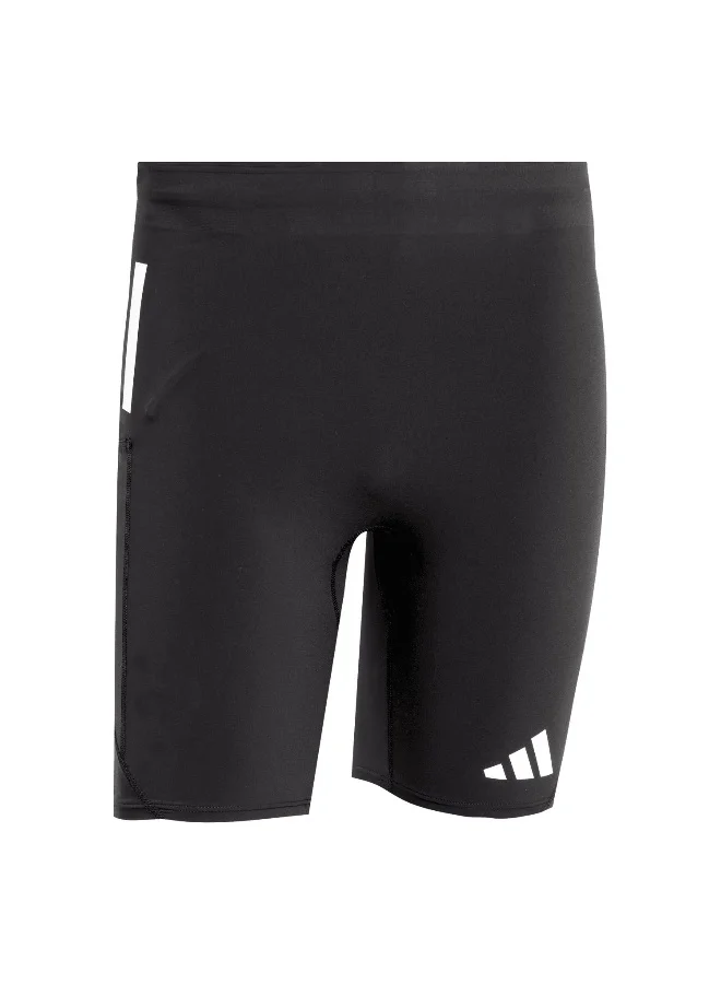 Adidas Adidas Adizero S Tgt M Black Tights (1/2) Tights For Men