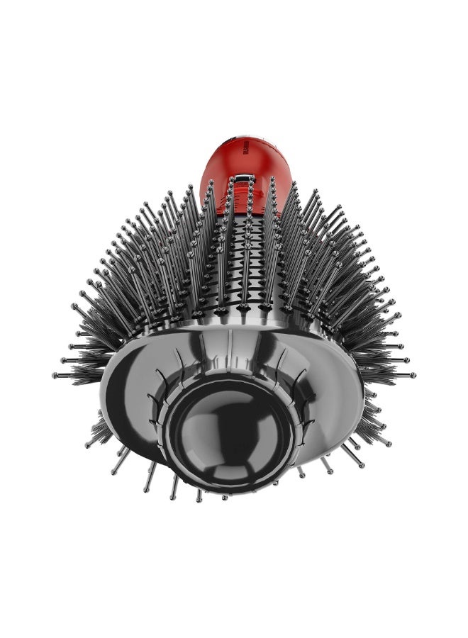 Rush Brush V2 Pro Volumizer Red, 1300 Watts, Ceramic Coating, 3 Heat/2 Speed Settings, Ionic Technology - Image 2