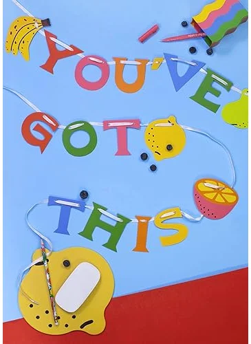 بان دو Decorate Your Desk Set, Rainbow Stripe