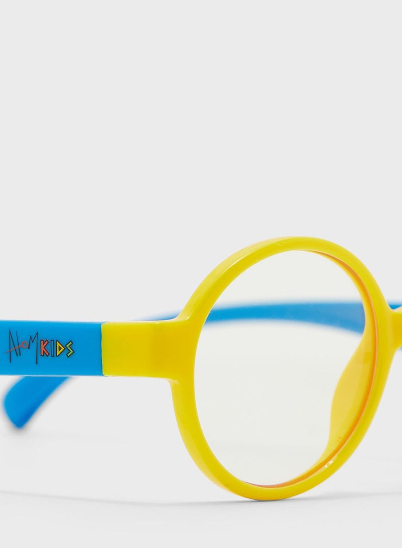 ATOM Blue Light Blocking Kids Glasses AB201-1  - Image 3