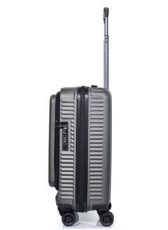 MORANO Luggage Carry-On Trolley Bag  With 4 Spinner Wheels TSA Lock 20 inch Size (Grey)  - Image 4