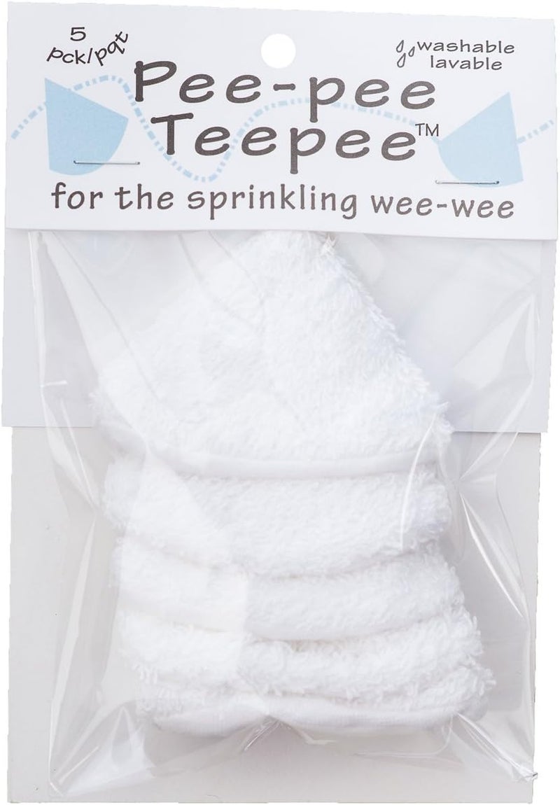 Beba Bean Pee-Pee Teepee Cellophane Bag - White - Image 2