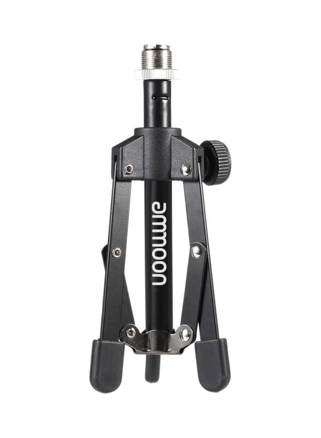 ammoon Foldable Desktop Microphone Stand With MC5 Mic Clip Holder  - Image 2