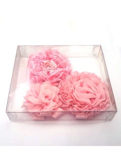 Alwan 3 piece Pink Headband Set for Baby Girls  - Image 4