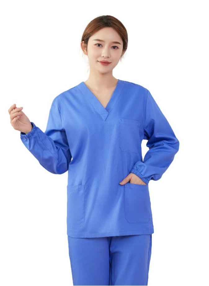 Gasin Medical Hand Washing Gown Surgical Gown Thickened Long Sleeve Suit  - Image 1