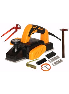 Digital Craft Digital Craft Wood Planer 800W Machine of Carpentry HighPower MultiFunction Electric Planer Professional Woodworking Machine Electric Wood Planer Machine 82mmHammer 200 gm8Inch Pincer Plier 