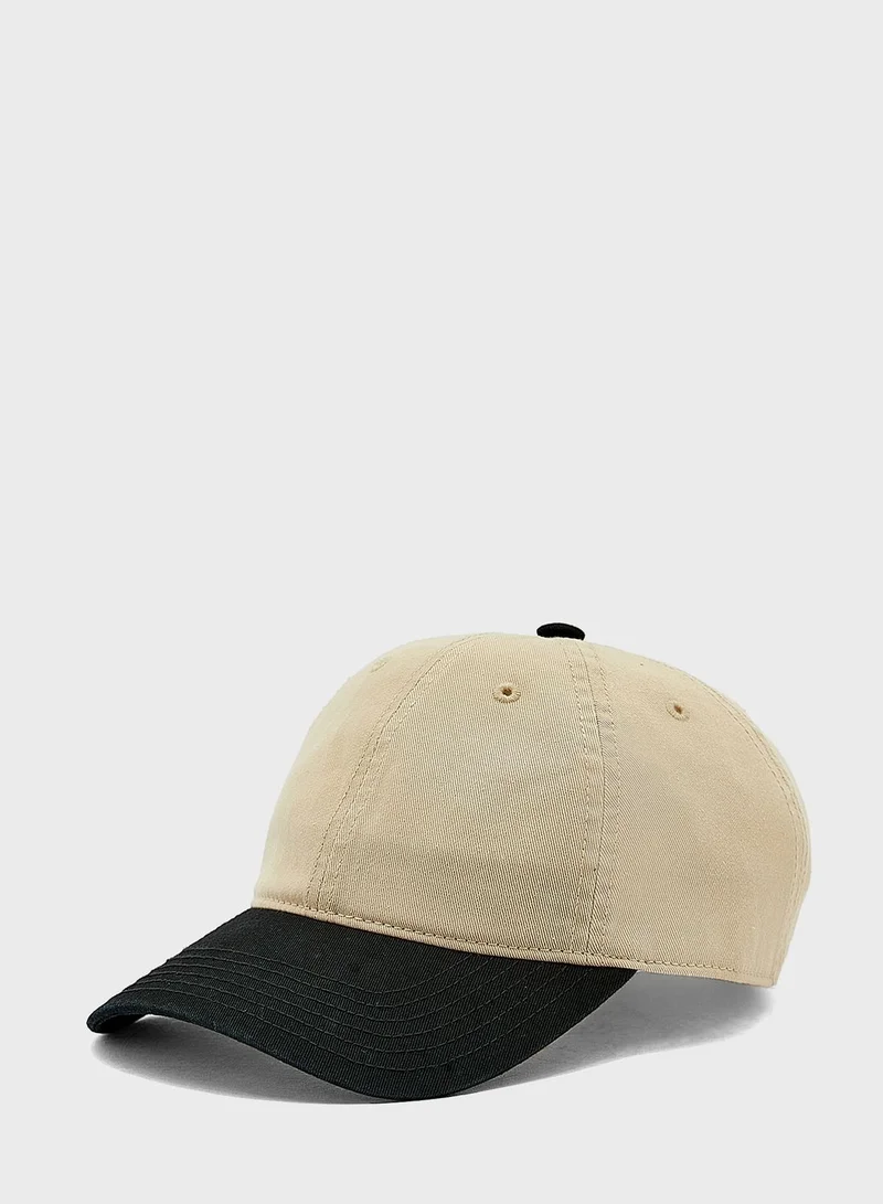 Seventy Five Color Block Curve Peak Cap