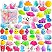 OCTERIC 150 Pack Mochi Squishy Toys Kawaii Squishies Stress Relief Toys Pack Boys Girs Party Favors Bulk Birthday Gifts Valentines Day Gifts for Kids Easter Egg Fillers Easter Hunt Basket Pinata Stuffers - Image 2