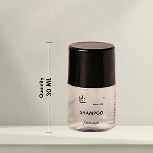 Clayherbs Bulk Hotel Amenities | Toileties For Hospitality | Trvel Size Mini Shampoo and Conditioner | Hotel Shampoo | Nourishing | Biodegradable Shampoo | Supplies for Guests | 30ml Mini Bottle | 25pc Shampoo/ 25pc Conditioner - Image 3