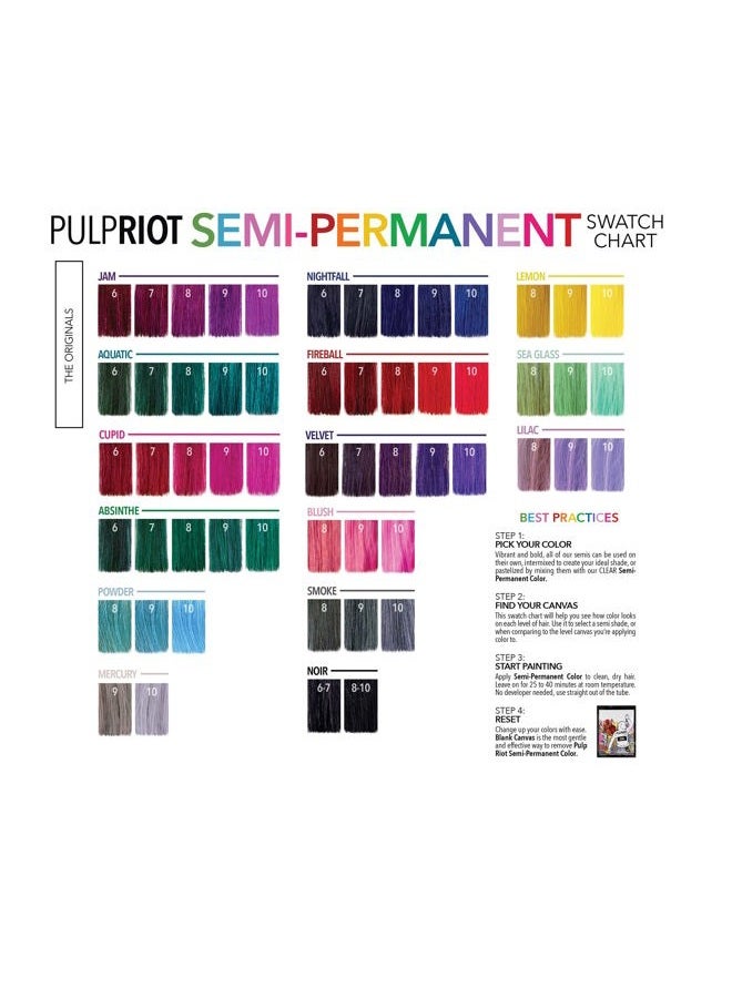 P.R. Pulp Riot Semi-Permanent Hair Color 4oz- Jam - Image 5