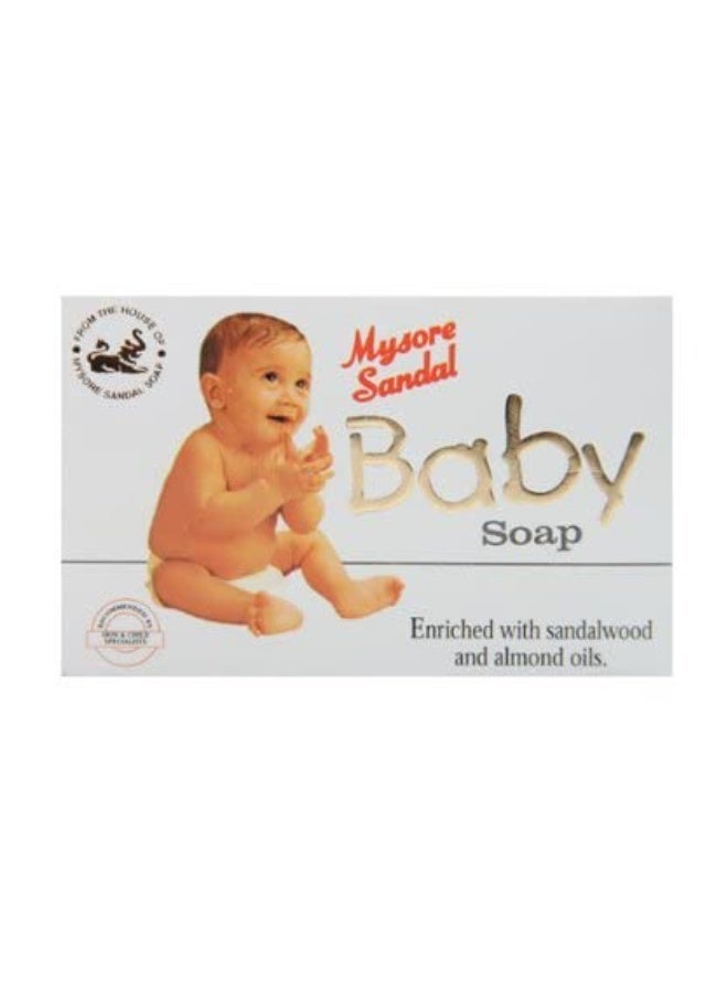 Mysore Sandal Baby Soap, 75g - Image 2