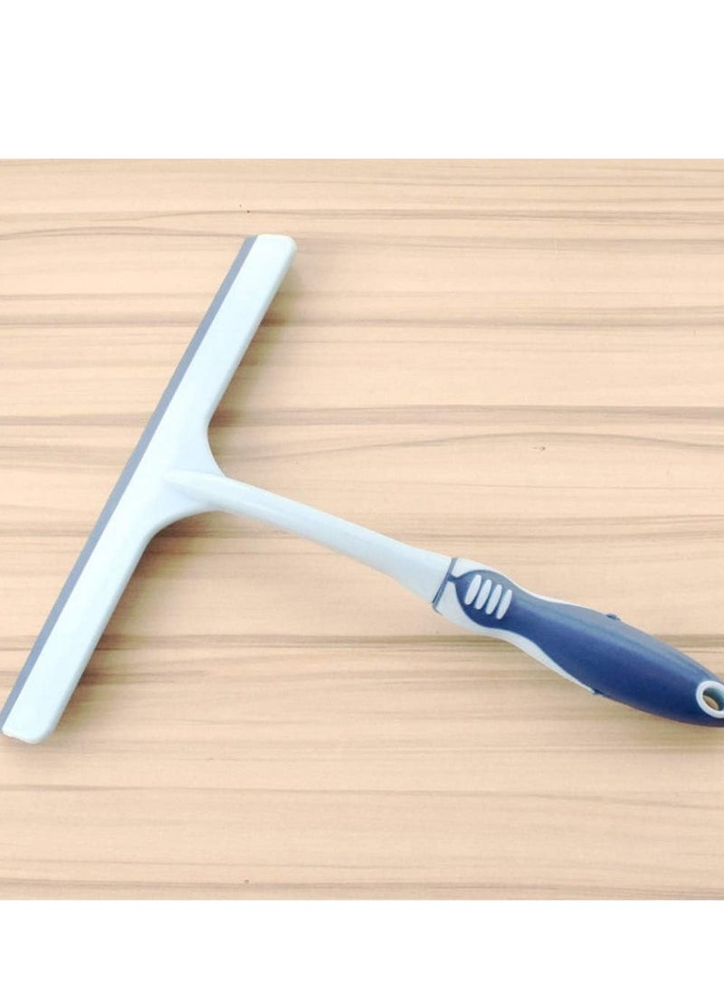 Universal Glass Wiper - Rubber Blade, Streak-Free, Multi-Purpose Cleaning for Home and Car
