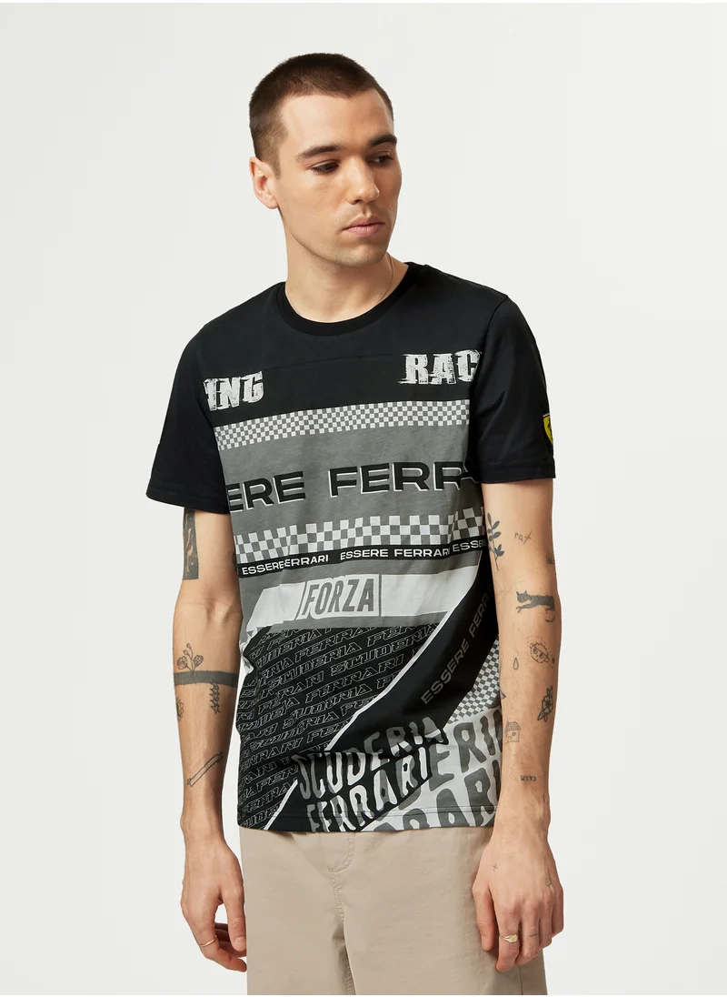 Scuderia Ferrari Crew Neck Shortsleeve