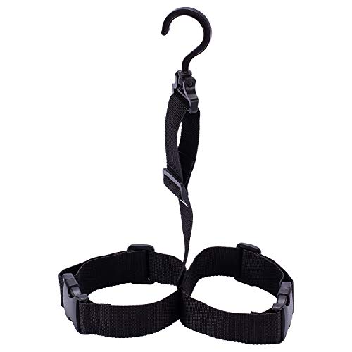 BASSDASH Fishing Wader Boot Hanger Adjustable Strap for Storage Drying - Image 2
