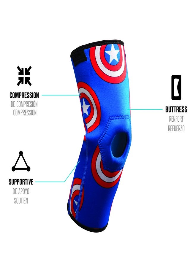 DonJoy® Advantage Kid’s Patella Knee Sleeve Featuring Marvel - Spiderman X-Small - Image 4