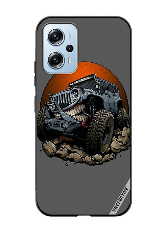 VR CREATIVE Protective Case Cover For Xiaomi Poco X4 GT Car Design Multicolour - Image 1