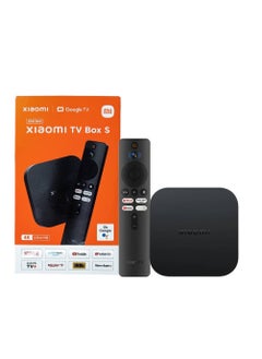 Xiaomi Mi Box S (2nd Gen) 4K Ultra HD Streaming Media Player, Quad-Core CPU, Google TV, Google Assistant & Remote, Dual-Band Connectivity, Black | MDZ-28-AA - pzsku/Z9C4755B4F983E4C02CA3Z/45/_/1739826932/02685070-b34a-4761-946a-14f7f658c61f