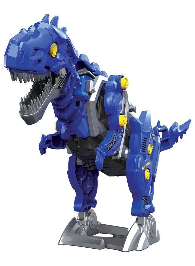 ThinkerPlace مجموعة بناء ديناصور تيرانوصور يعمل بالتحكم عن بعد من ThinkerPlace | ديناصور يعمل بالتحكم عن بعد | تعليم العلوم والتكنولوجيا والهندسة والرياضيات: تعرّف على التكنولوجيا اللاسلكية | لعبة تعليمية للأطفال من عمر 6 سنوات فما فوق - Image 1