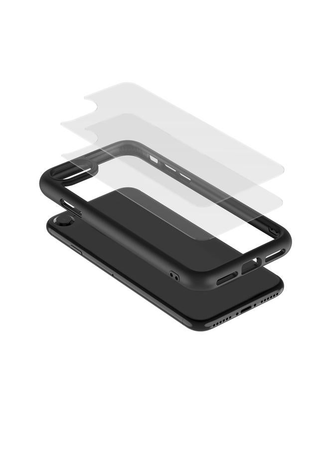 S-TOP Case For iPhone SE 2022 / SE 2020 / 8 / 7 Kingsteel Wolf Glass Phone Case - Image 5