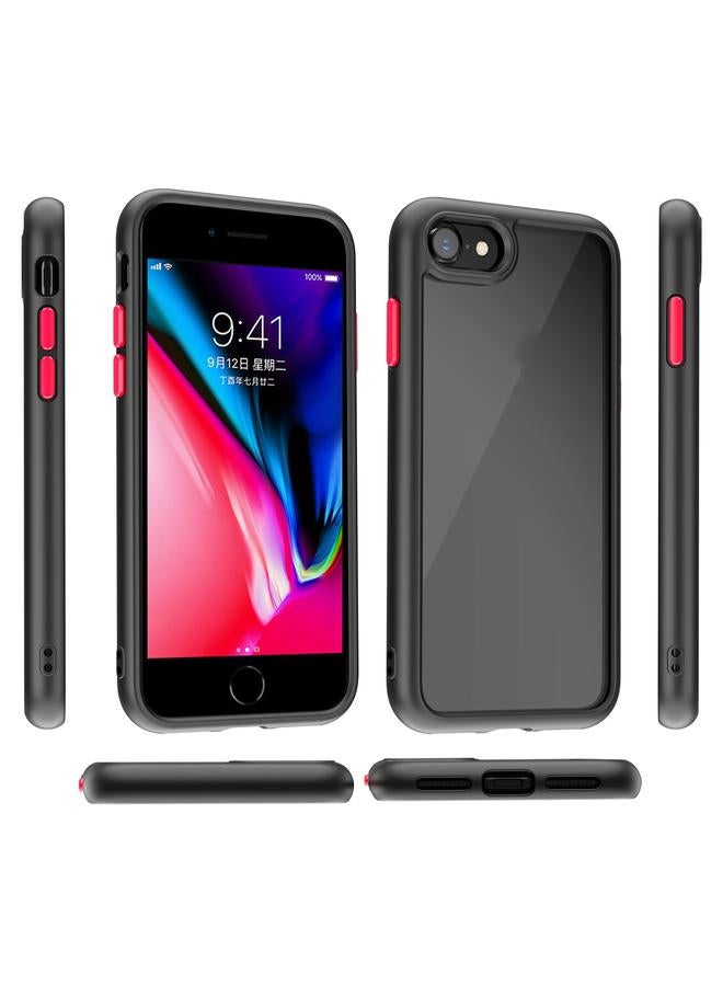 S-TOP Case For iPhone SE 2022 / SE 2020 / 8 / 7 Kingsteel Wolf Glass Phone Case - Image 3