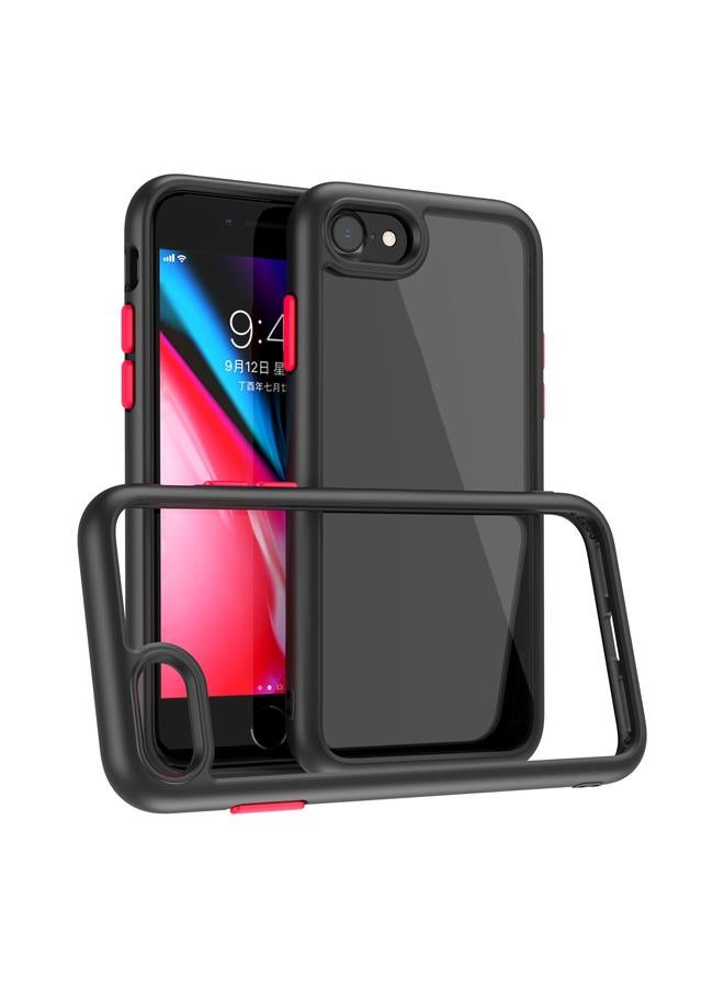 S-TOP Case For iPhone SE 2022 / SE 2020 / 8 / 7 Kingsteel Wolf Glass Phone Case - Image 1