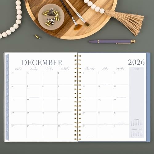 Cambridge 2026 Planner by Leah Bisch, Weekly & Monthly, 8.5" x 11", Large, Stripe (LB42-905-26) - Image 3