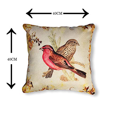 IM FAB IMFAB Set of 5 Decorative Hand Made Jute Throw/Pillow Cushion Covers - (16 X 16 INCHES) - Image 5