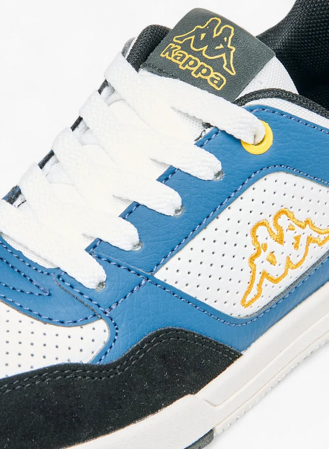 Kappa Boys' Panelled Lace-Up Sneakers