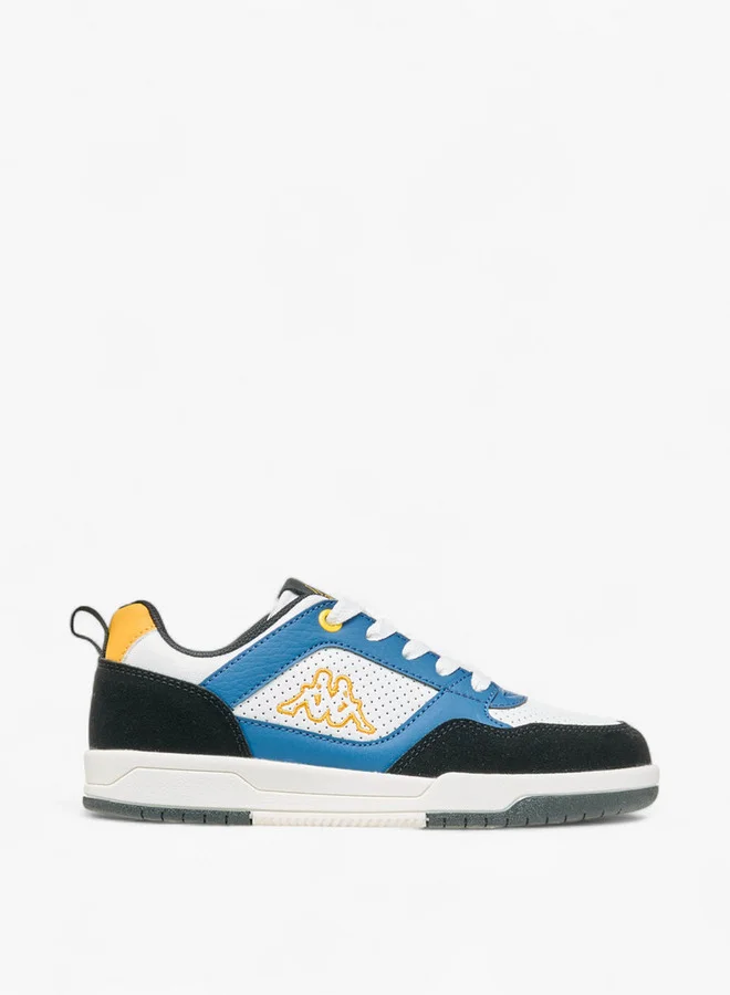 Kappa Boys' Panelled Lace-Up Sneakers