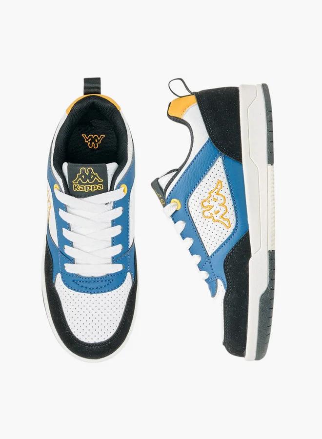 Kappa Boys' Panelled Lace-Up Sneakers