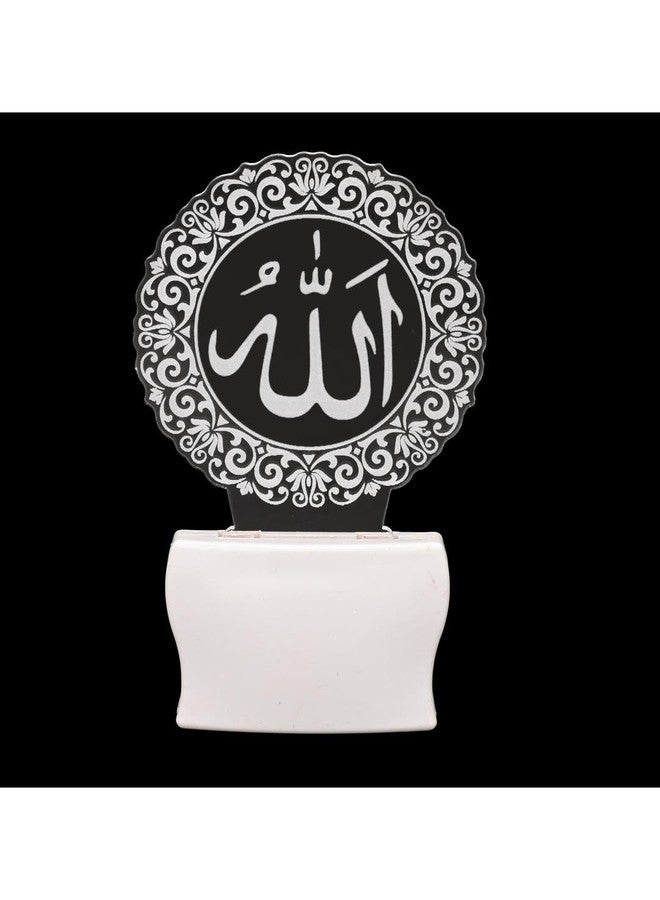 Somil مصباح ليلي LED متعدد الألوان بتصميم ثلاثي الأبعاد من سوميل، يتغير لونه تلقائيًا، القطر: 5 × 10 × 5 سم - Image 1
