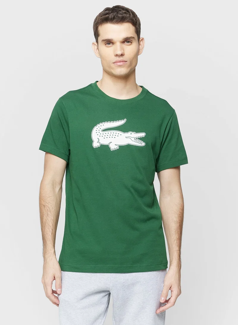 LACOSTE Ultra Dry Sport Crew Neck T-Shirt